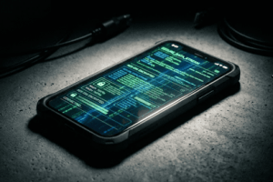 smartphone-with-secure-code-streams